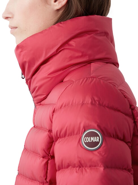 DELUXE Jachetă scurtă cu guler &icirc;nalt din puf rebel-darksteel - Jachete de puf pentru femei