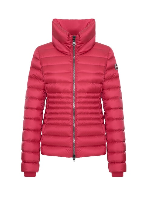 DELUXE Jachetă scurtă cu guler &icirc;nalt din puf rebel-darksteel - Jachete de puf pentru femei