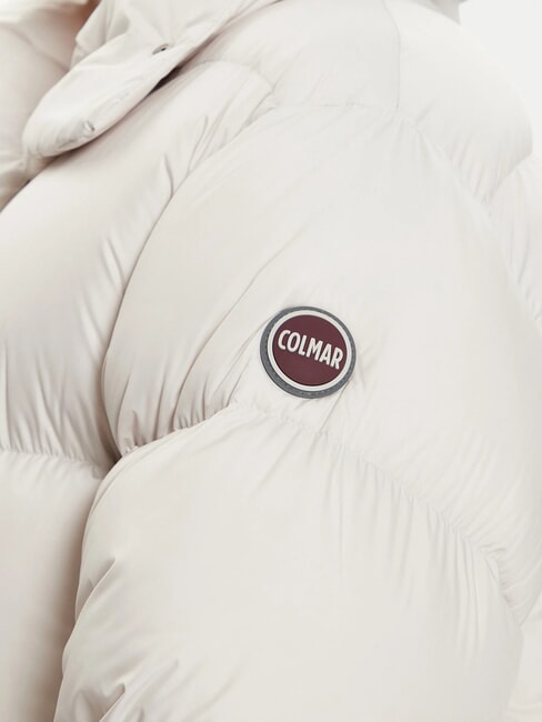 CAPTION Jachetă scurtă cu puf și glugă tămâia - Jachete de puf pentru femei