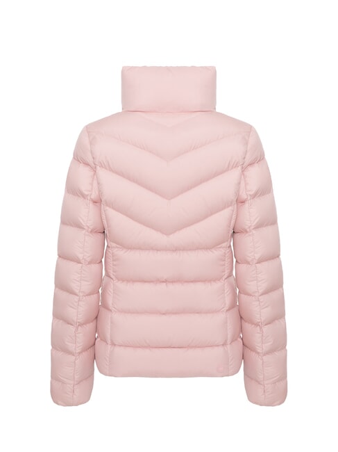 CAPTION Jachetă cu guler &icirc;nalt din puf milkshake - Jachete de puf pentru femei