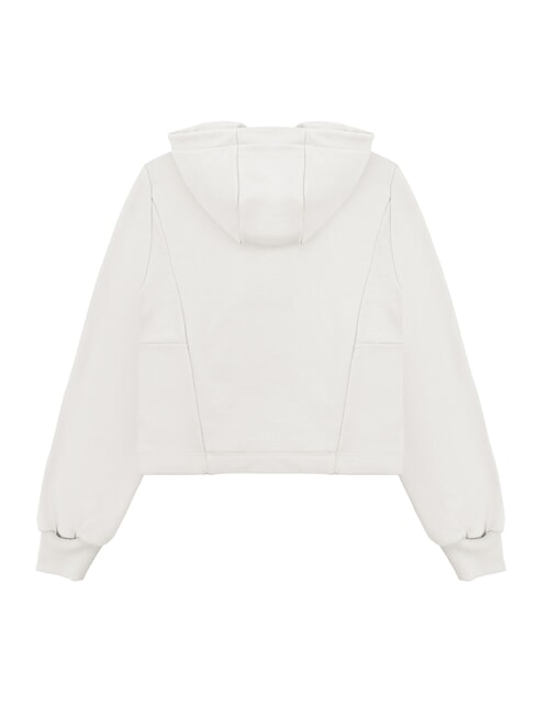 CONNECTIVE Pantaloni jogger din fleece alb - Hanorace pentru femei