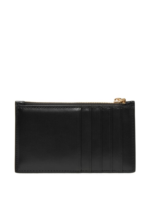 HARDWARE MONOGRAM Port carduri / portofel din piele pe negru - Portofele femei