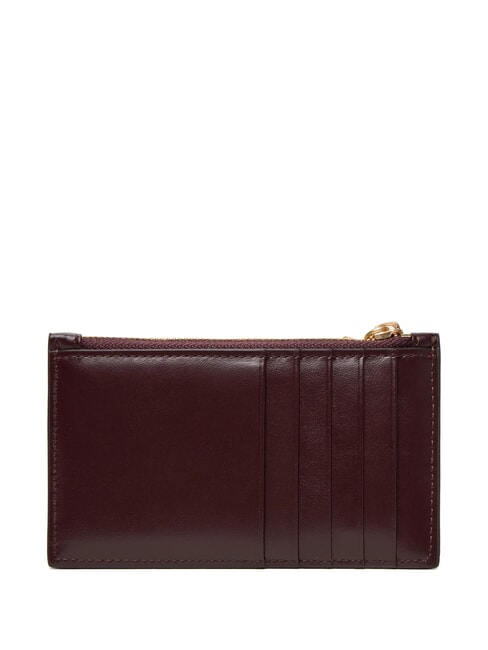 HARDWARE MONOGRAM Port carduri / portofel din piele caramel - Portofele femei