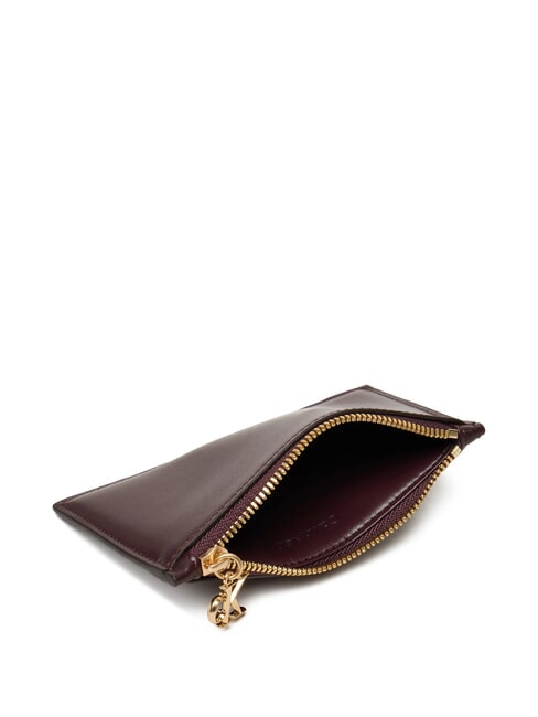 HARDWARE MONOGRAM Port carduri / portofel din piele caramel - Portofele femei