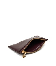 CALVIN KLEIN HARDWARE MONOGRAM Port carduri / portofel din piele caramel - Portofele femei - 3