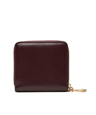 CALVIN KLEIN ENGRAVED  Portofel mic din piele caramel - Portofele femei - 3