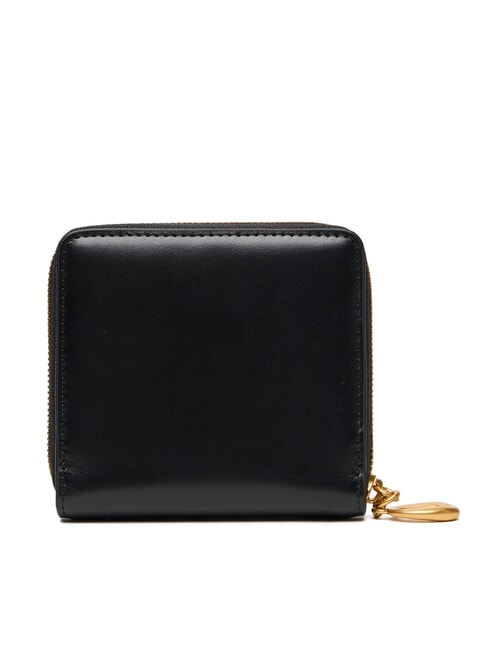 ENGRAVED  Portofel mic din piele pe negru - Portofele femei