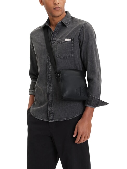 BOLD MONOGRAM  Geantă de umăr pe negru - Genți de umăr bărbați