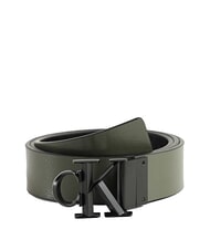 CALVIN KLEIN CK HARDWARE SEASONAL  Curea reversibilă din piele cimbru - Curele - 2