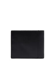 CALVIN KLEIN CK PLAQUE Portofel din piele pe negru - Portofele bărbați - 3