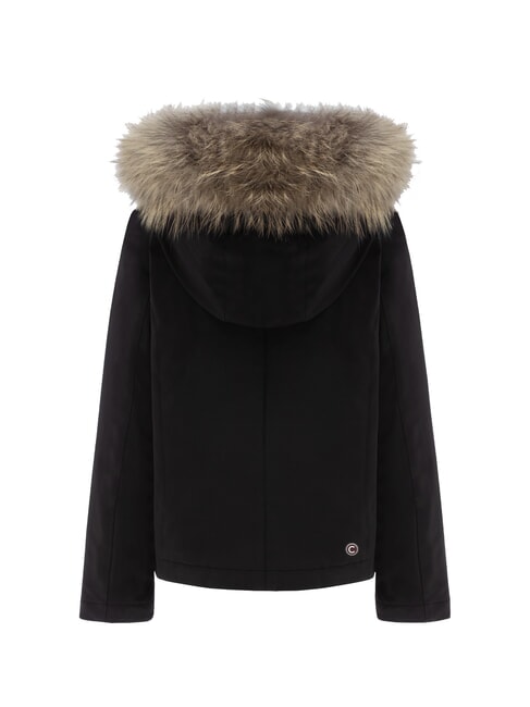 PURENESS KIDS Jachetă căptușită cu glugă negru - Jachete pentru copii