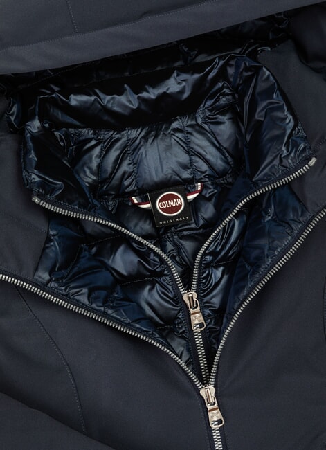 PURENESS KIDS Jachetă căptușită cu glugă albastru marin - Jachete pentru copii