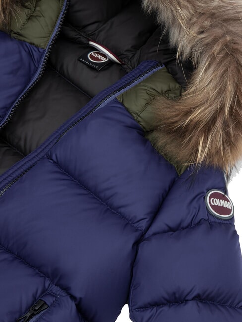 E-CONCRETE Jachetă de puf cu glugă Skipper-Bush-Vulcan - Jachete pentru copii