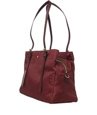 BORBONESE L'ECOLE NYLON Shopper de umar, cu curea de umar merlot - Genți femei - 2