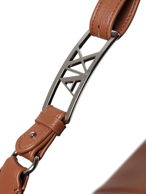 LIZ PEBBLE Geantă de umăr hobo mare coajă de nucă de cocos - Genți femei