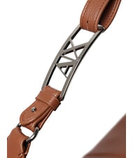 ARMANI EXCHANGE LIZ PEBBLE Geantă de umăr hobo mare coajă de nucă de cocos - Genți femei - 3