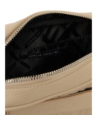 ARMANI EXCHANGE LIZ PEBBLE Geantă foto cu logo în relief vale - Genți femei - 4