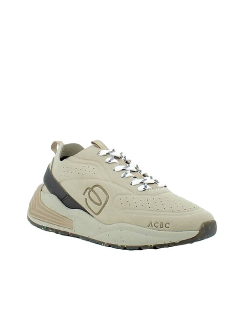 CORNER 2.0 Adidași din piele &icirc;ntoarsă alb - Pantofi unisex