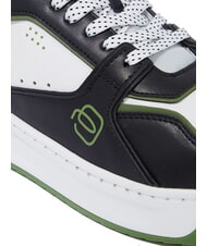 PIQUADRO URBAN  Adidași negru/alb/verde - Pantofi bărbați - 3