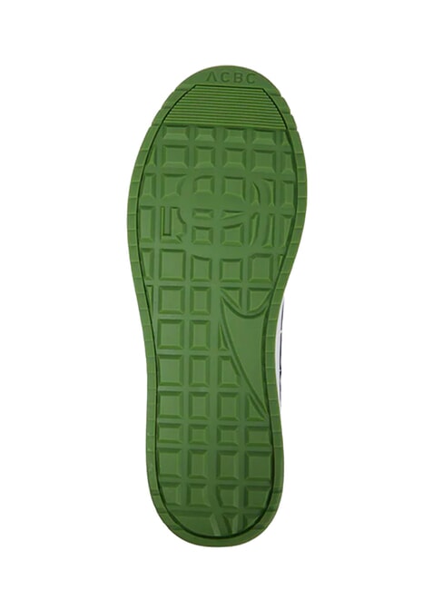 URBAN  Adidași negru/alb/verde - Pantofi bărbați