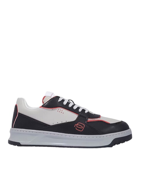 URBAN  Adidași negru/gri/roșu - Pantofi bărbați