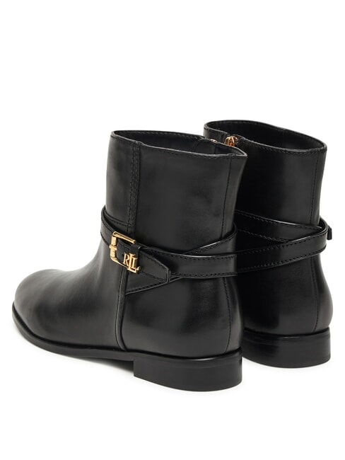 BROOKE 2 Ghete din piele pentru gleznă BLACK - Pantofi femei