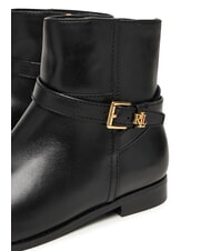 RALPH LAUREN BROOKE 2 Ghete din piele pentru gleznă BLACK - Pantofi femei - 4
