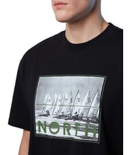 NORTH SAILS GRAPHIC Tricou din bumbac negru - tricou - 3