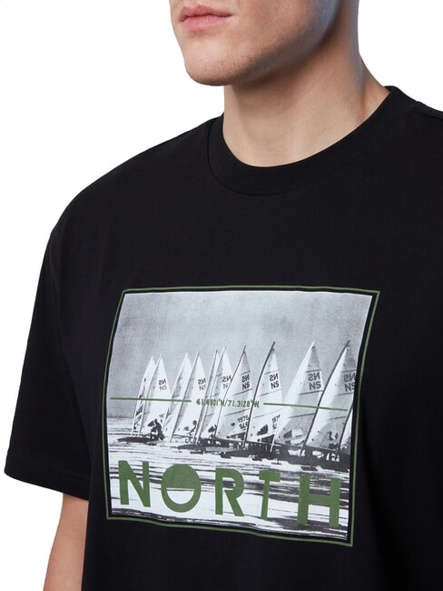 GRAPHIC Tricou din bumbac negru - tricou