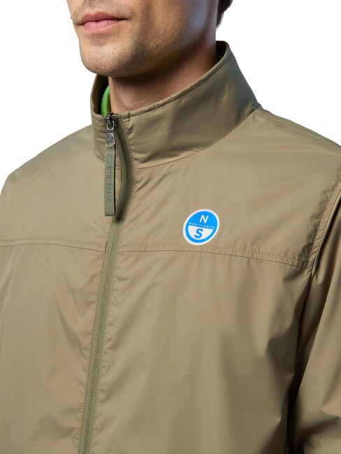 SAILOR 2.0 Jachetă cu fermoar verde intens - Geci de bărbați