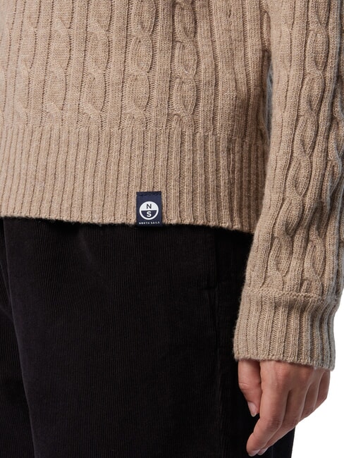 N/S Pulover cu decolteu în V nuci - Pulovere pentru femei