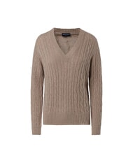 NORTH SAILS N/S Pulover cu decolteu în V nuci - Pulovere pentru femei - 4