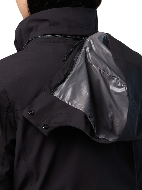 DARTMOUTH Jachetă cu glugă negru - Jachete pentru femei