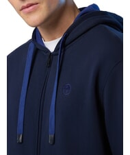 NORTH SAILS LOGO Hanorac cu fermoar complet albastru marin - hanorace - 3