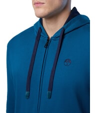 NORTH SAILS LOGO Hanorac cu fermoar complet apa verde - hanorace - 3