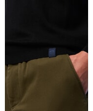 NORTH SAILS N|S Pulover cu guler rotund din l&acirc;nă negru - Pulovere pentru bărbați - 4