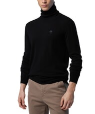 NORTH SAILS N|S Pulover cu guler &icirc;nalt negru - Pulovere pentru bărbați - 3
