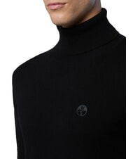 NORTH SAILS N|S Pulover cu guler &icirc;nalt negru - Pulovere pentru bărbați - 4