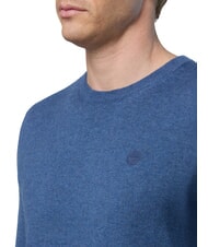 NORTH SAILS N|S Pulover cu guler rotund denim albastru melanj - Pulovere pentru bărbați - 4