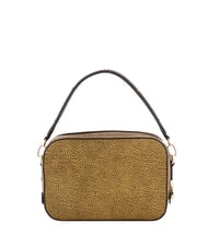 BORBONESE TULIP Geantă mini cu curea de umăr natural op / negru - Genți femei - 3