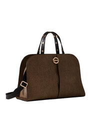 BORBONESE TULIP  Geantă de m&acirc;nă, cu curea de umăr natural op / negru - Genți femei - 2