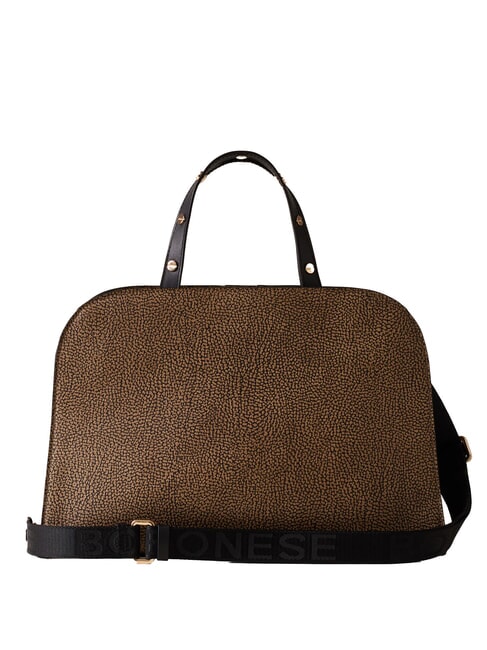 TULIP  Geantă de m&acirc;nă, cu curea de umăr natural op / negru - Genți femei