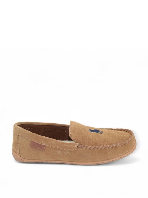 BRENAN  Mocasini maro/crem pp - Pantofi bărbați