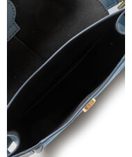 FURLA FLOW Geantă mică din piele cu curea de umăr tonuri gri-albastrui - Genți femei - 5