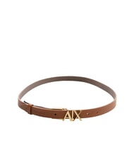 ARMANI EXCHANGE CINTURA Curea reversibilă din piele - Curele