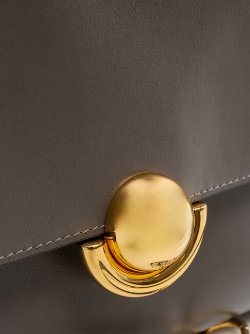 DOMUS  Geantă mini cu curea de umăr gri urban - Genți femei