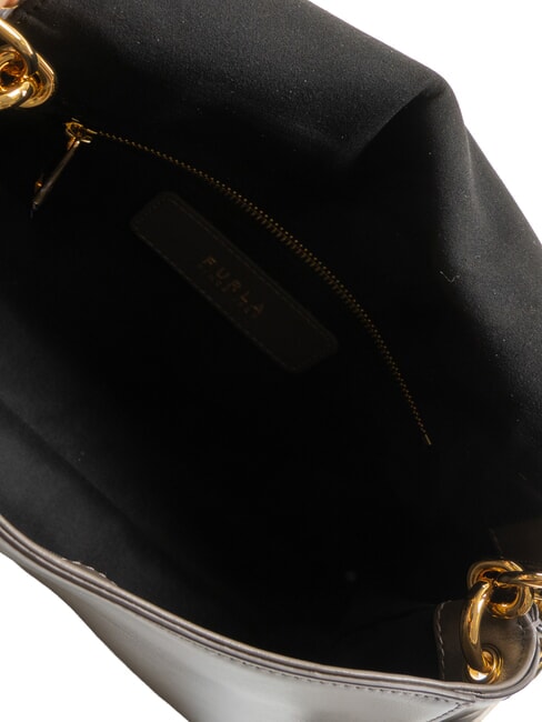 DOMUS  Geantă mini cu curea de umăr gri urban - Genți femei