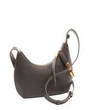 FURLA GOCCIA Geanta de umar din piele ciocanita gri urban - Genți femei - 2