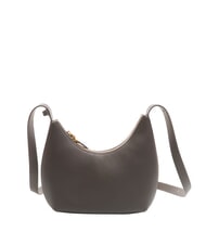 FURLA GOCCIA Geanta de umar din piele ciocanita gri urban - Genți femei - 4