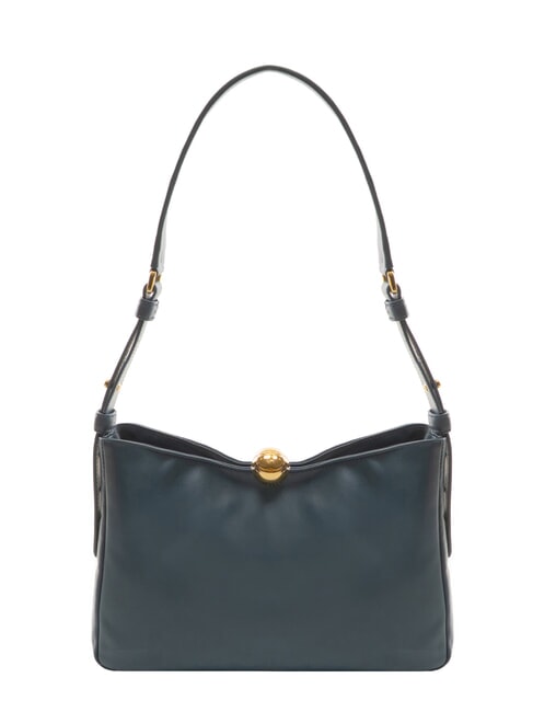 SFERA SOFT  Geanta de umar din piele gri albastru - Genți femei